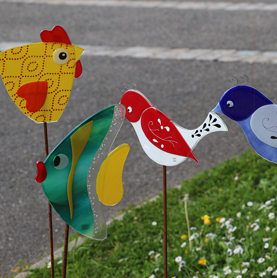 Oiseaux Décoratifs - Autour de la fleur : Accessoires de décoration